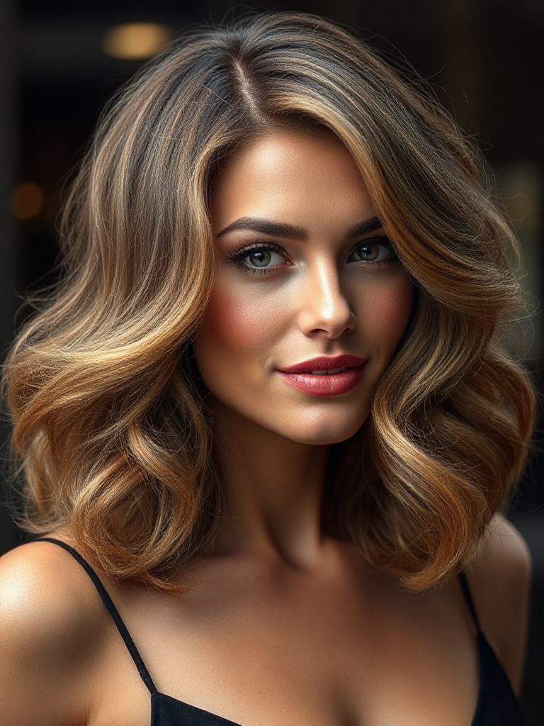 Shoulder Length Hairstyle for women