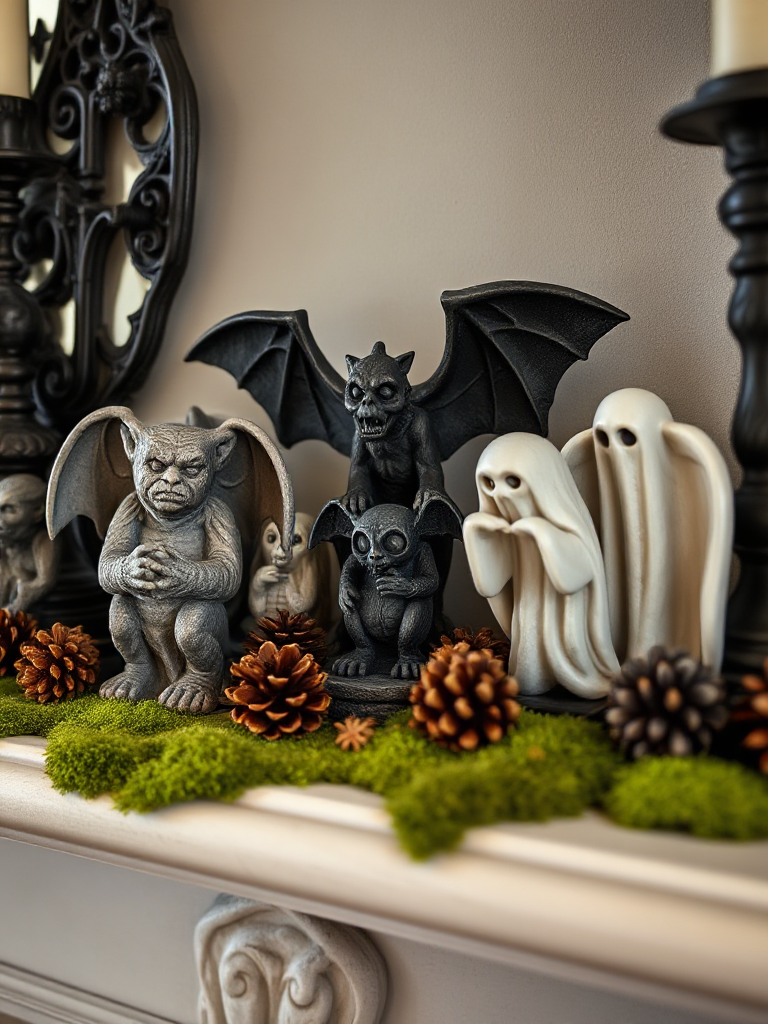 Gothic Mantel Decoration Ideas