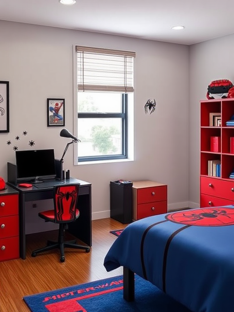 Spider Man Bedroom Ideas