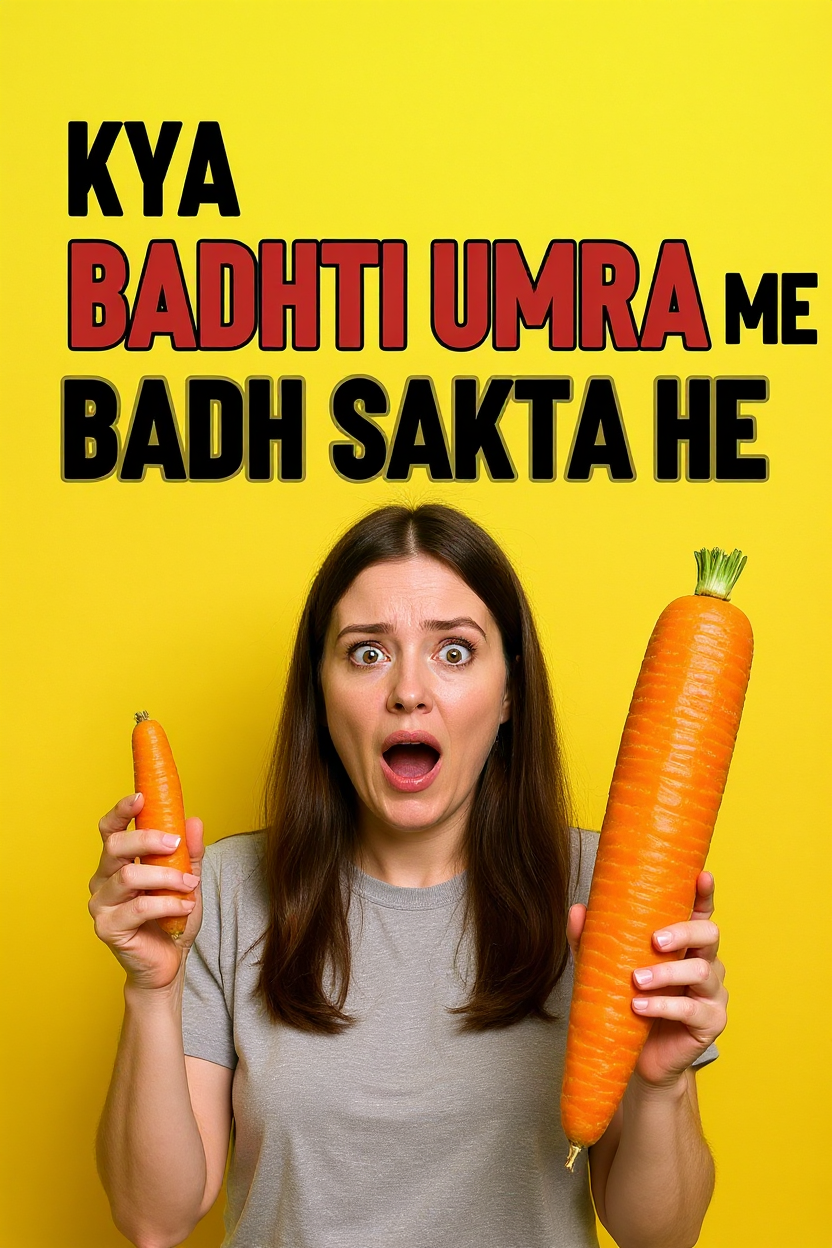 Kya badhti umra me badh sakta he