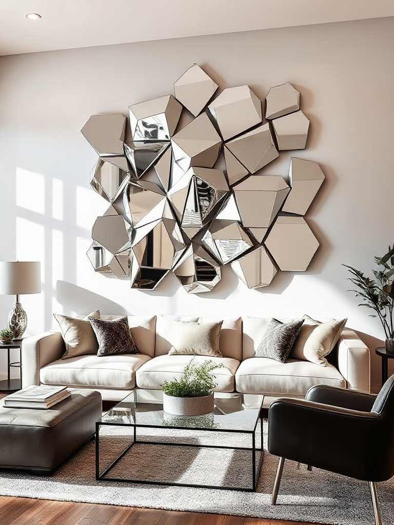 Modern Above Couch Decoration Ideas