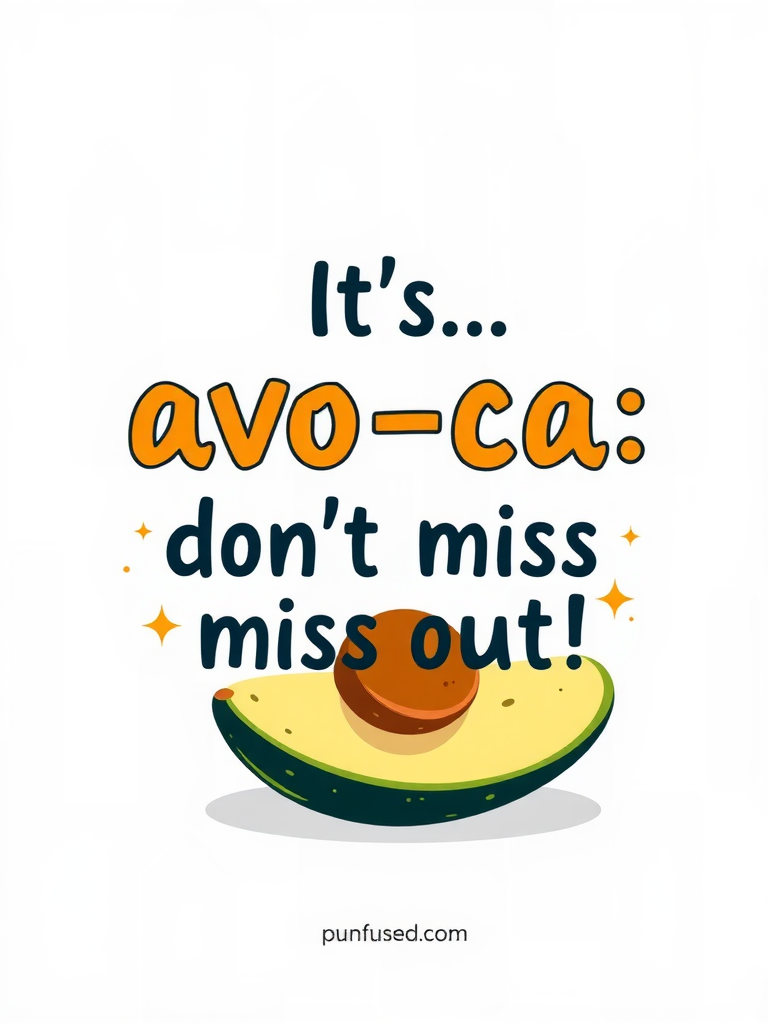 avocado puns