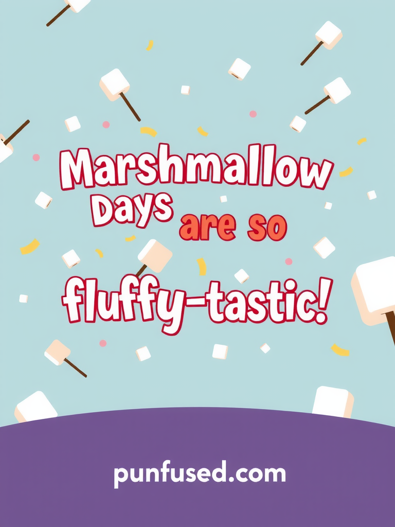 marshmallow puns