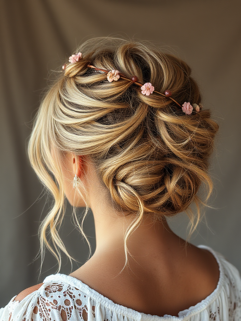 Elegant Updo for Long Hair