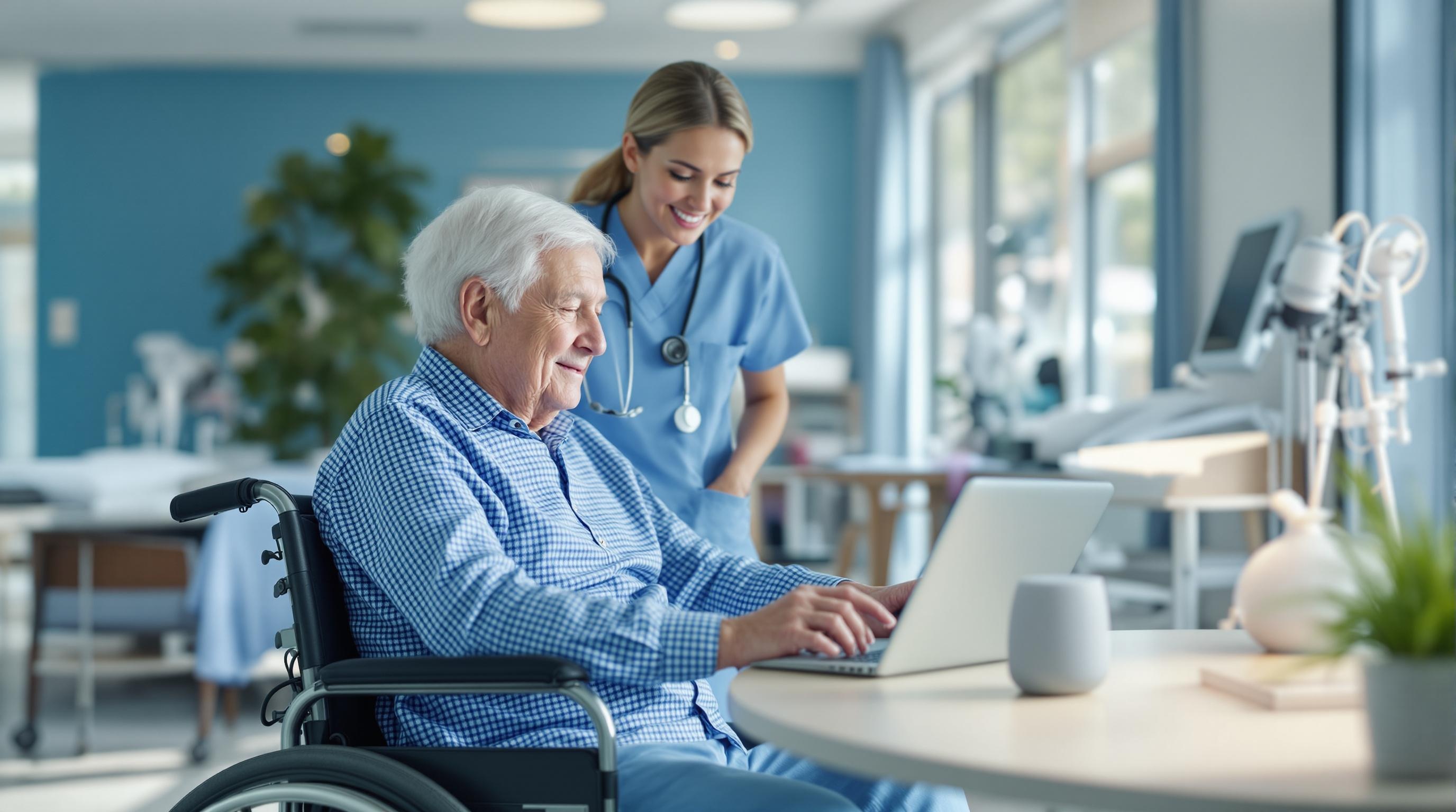 Voice Controlled Browser for Accessibility in Skilled Nursing