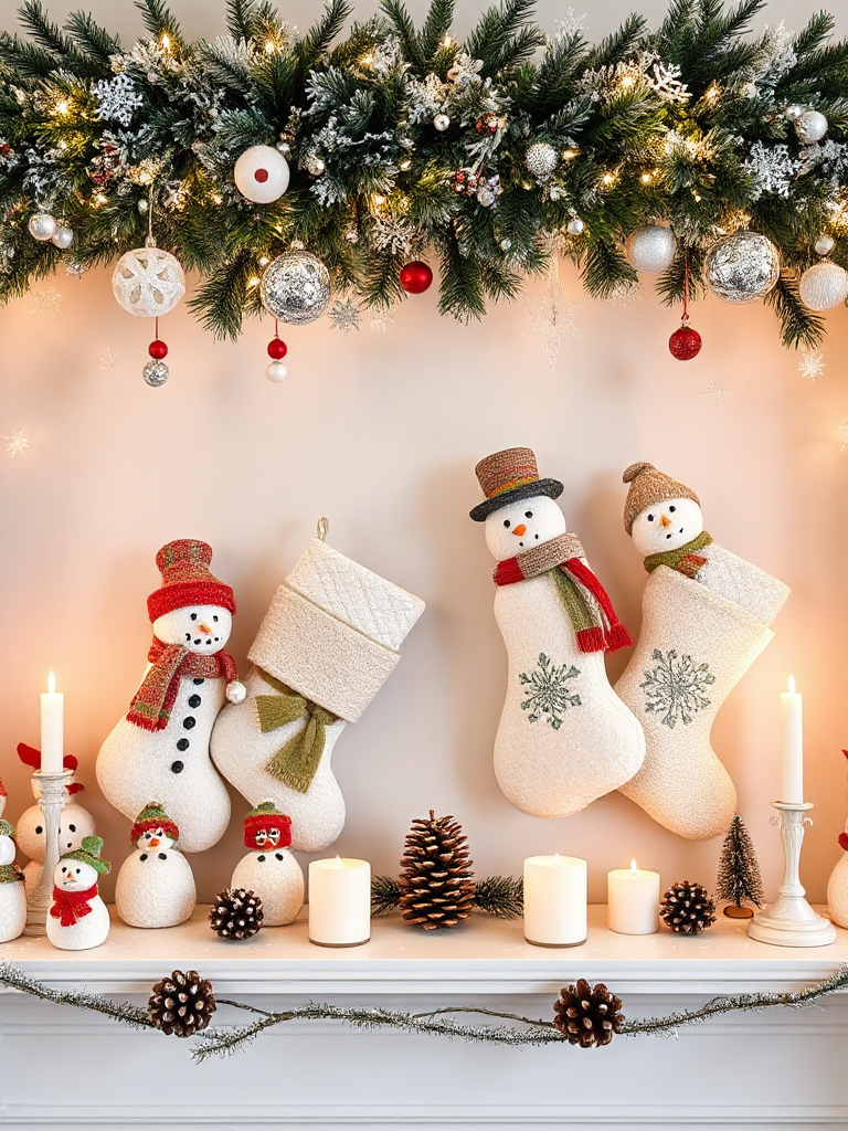 Christmas Mantel Decorating Ideas