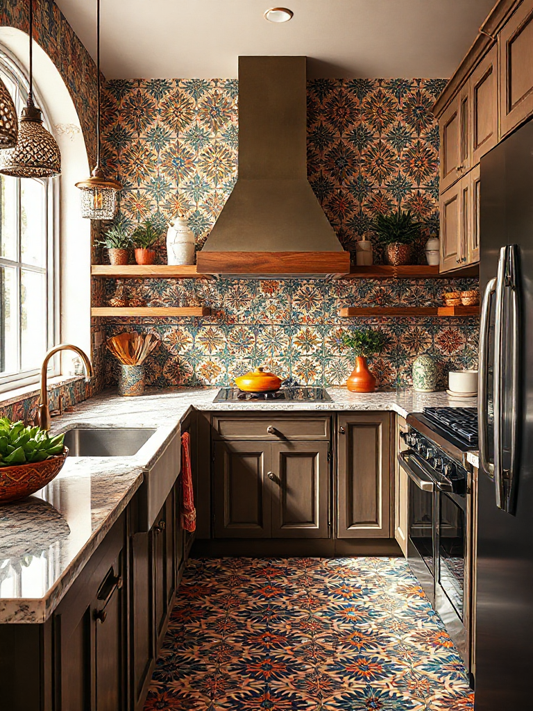 Stunning boho kitchen designs