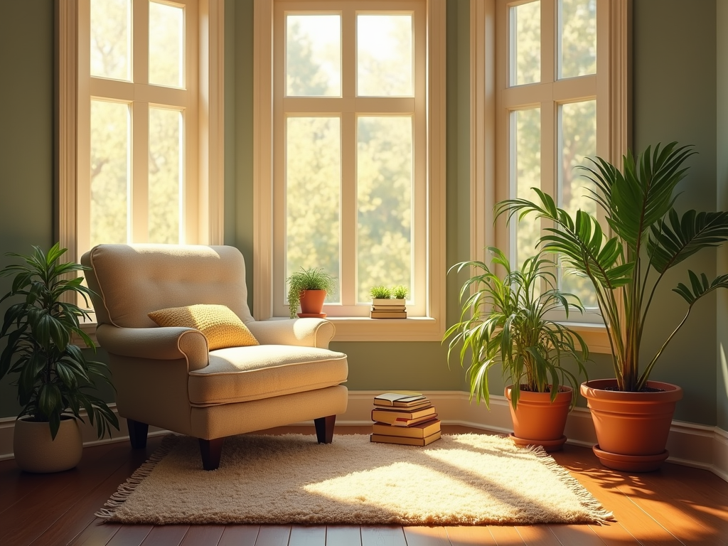 Cozy Sun-Soaked Reading Nooks