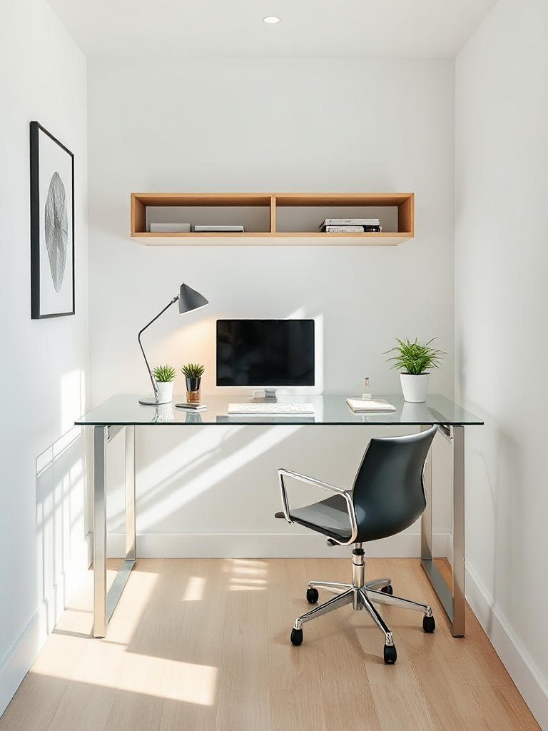 Small Home Office Double Desk