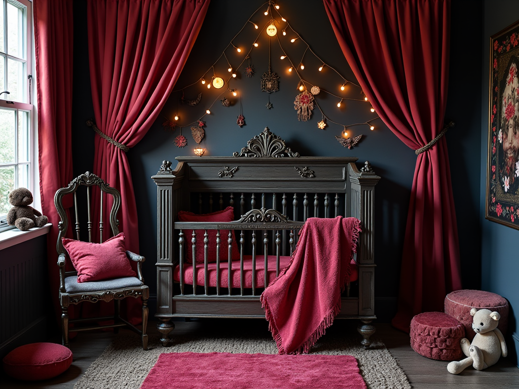 Enchanting Gothic Nursery Inspirations