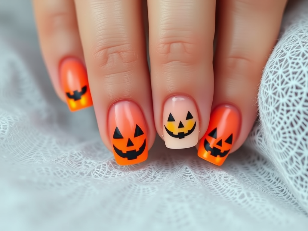 Image for Jack-O'-Lantern Nails: