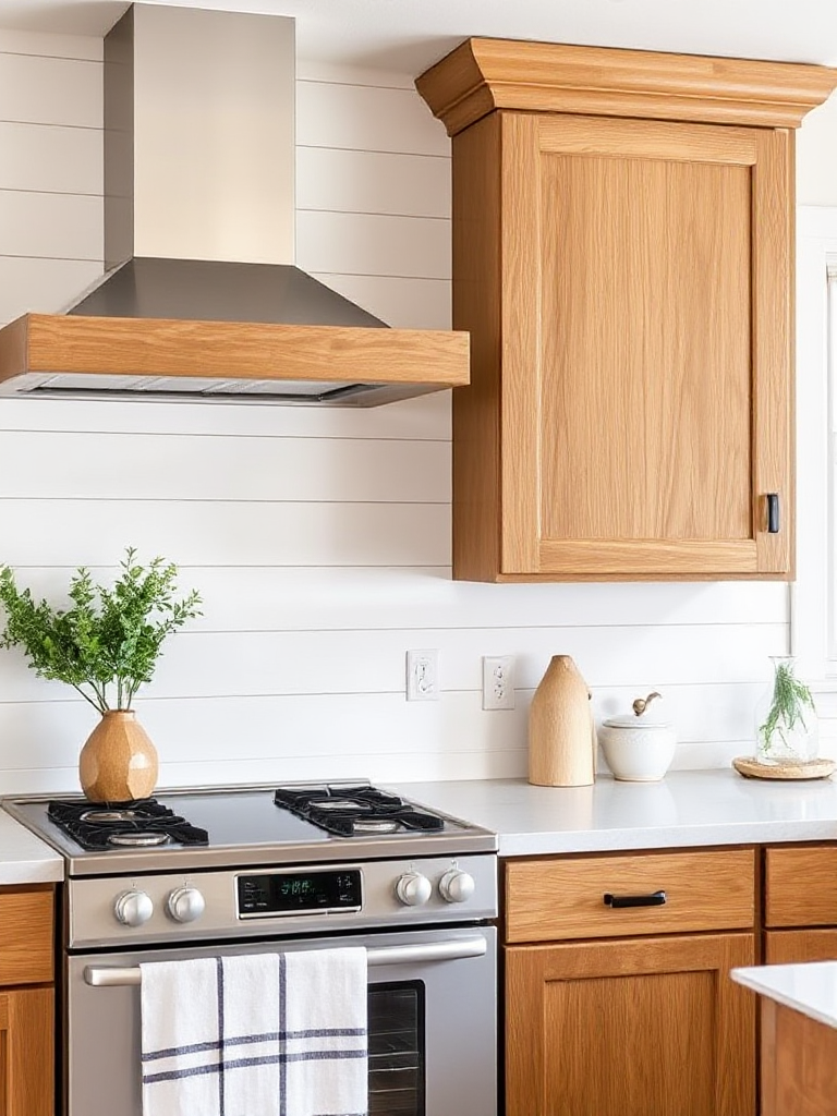 Kitchen Backsplash Ideas With Oak Cabinets