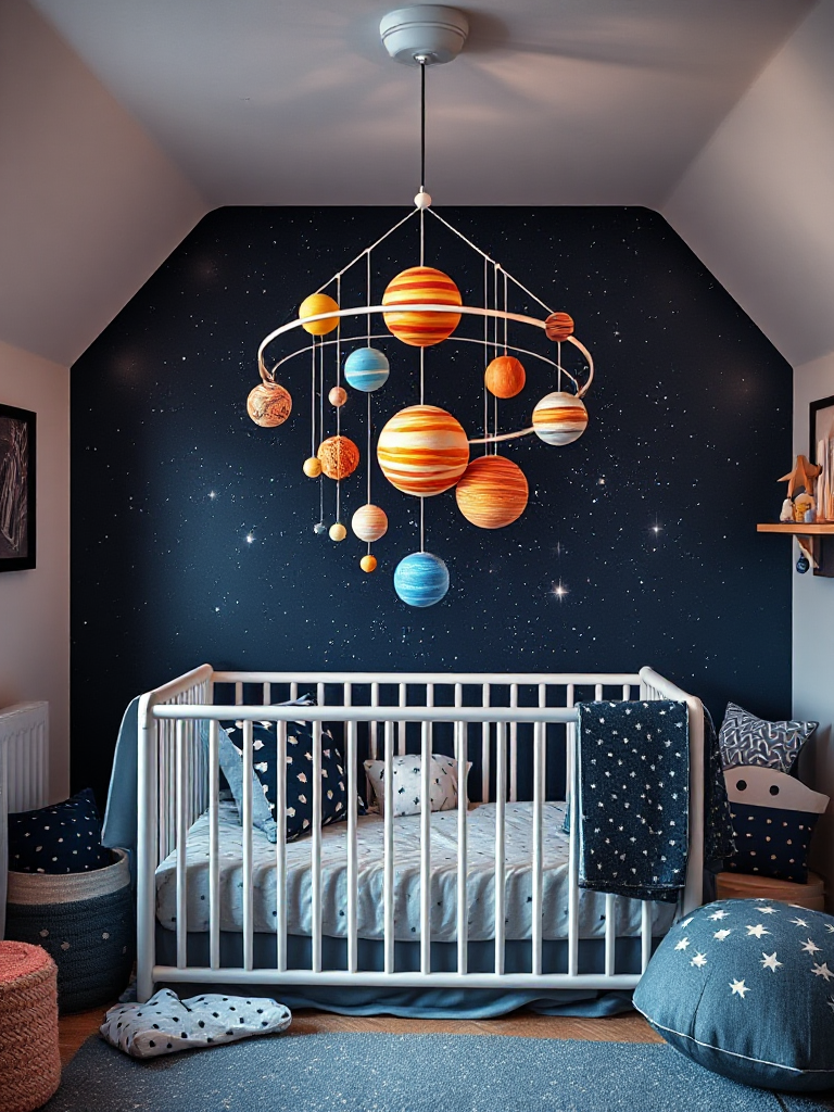 Space Themed Bedroom Ideas For Boy Toddlers