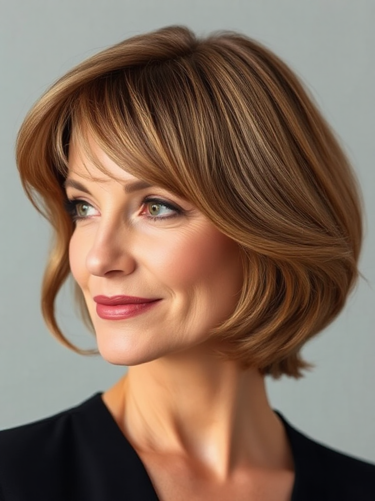 Short Hairstyles for Older Women