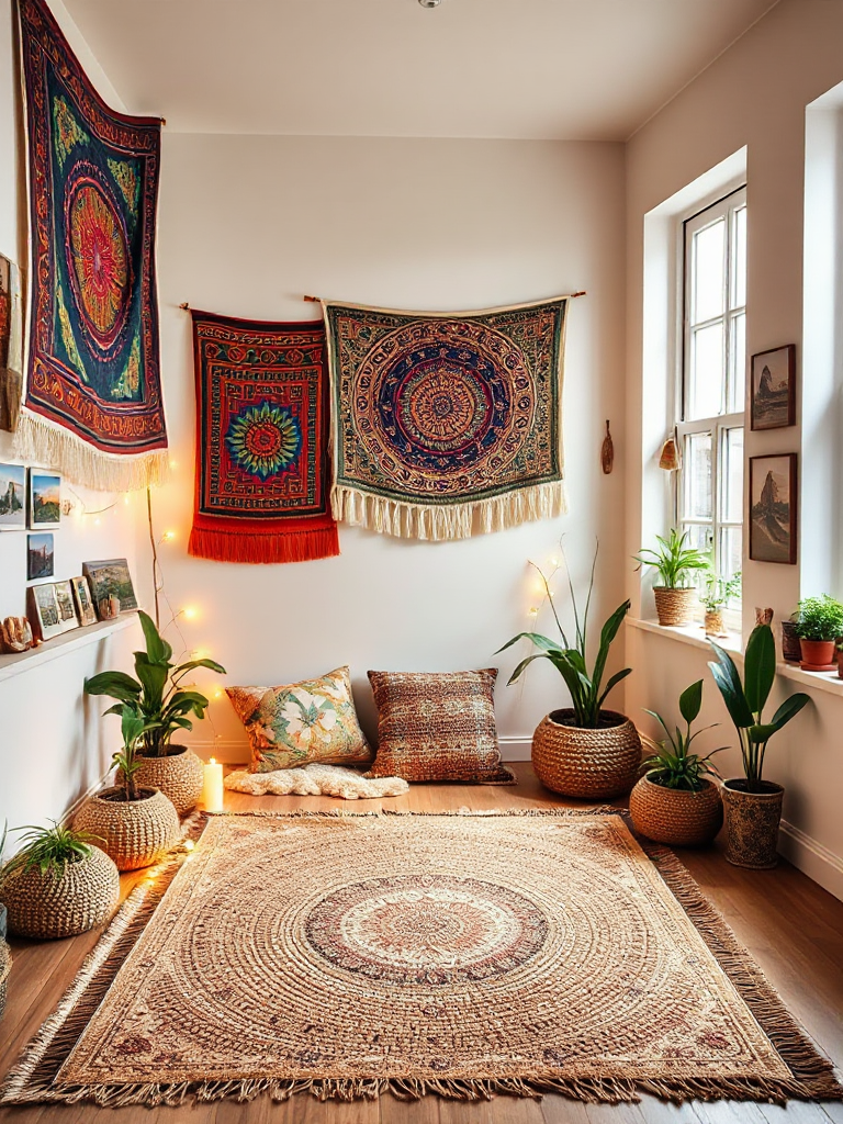 Boho Yoga Room Ideas