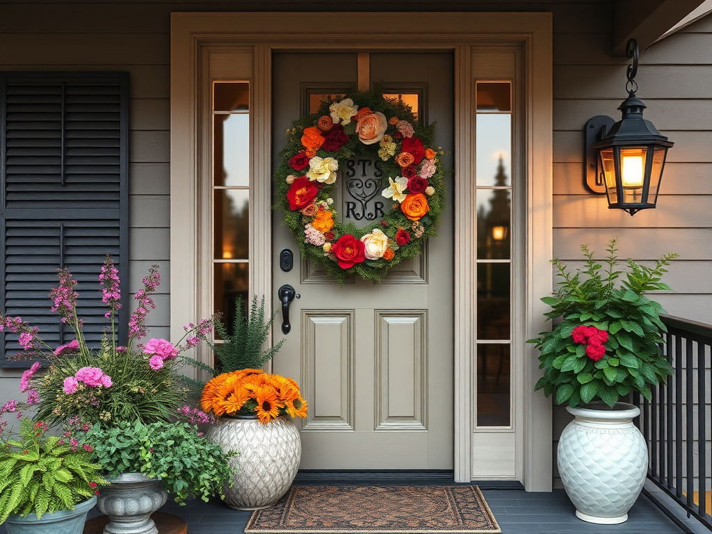 Image for Floral Harvest Wreath: