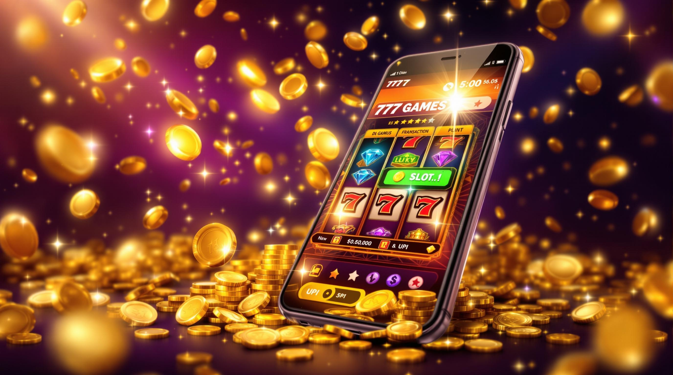 777Games - India��s Real Money Slots App with Fast UPI Withdrawals Banner