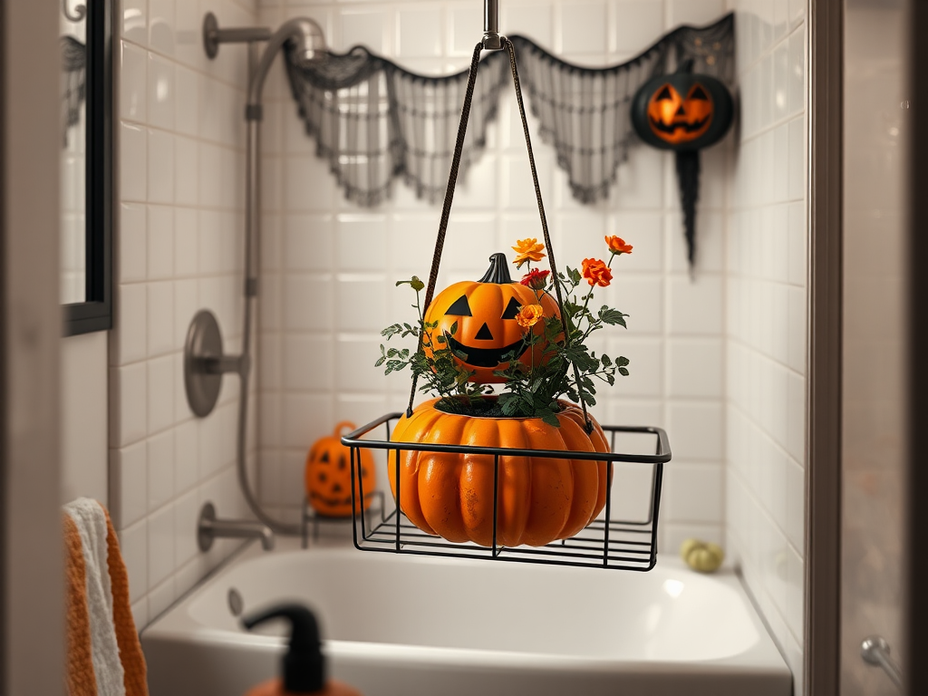 Image for Pumpkin Shower Caddy: