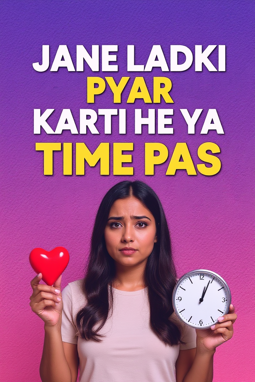 Jane ladki pyar karti he ya time pas
