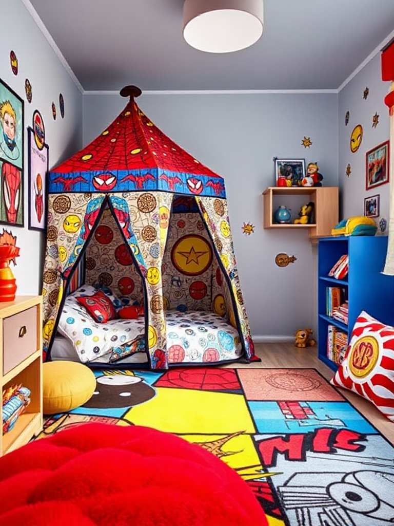 Marvel Bedroom Ideas For Boys