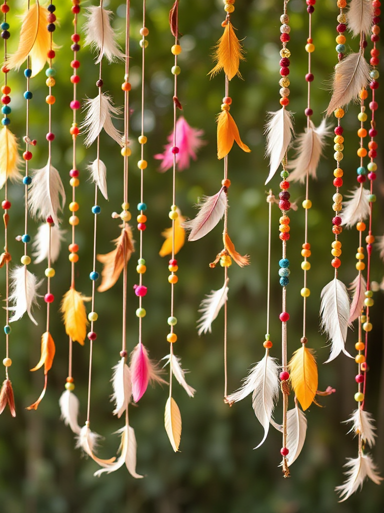 Boho Birthday Backdrop Ideas