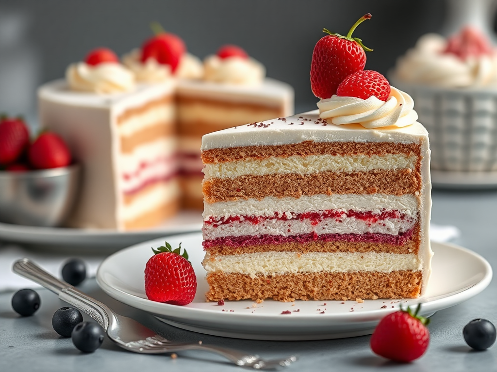 Image for Classic Neapolitan Layer Cake