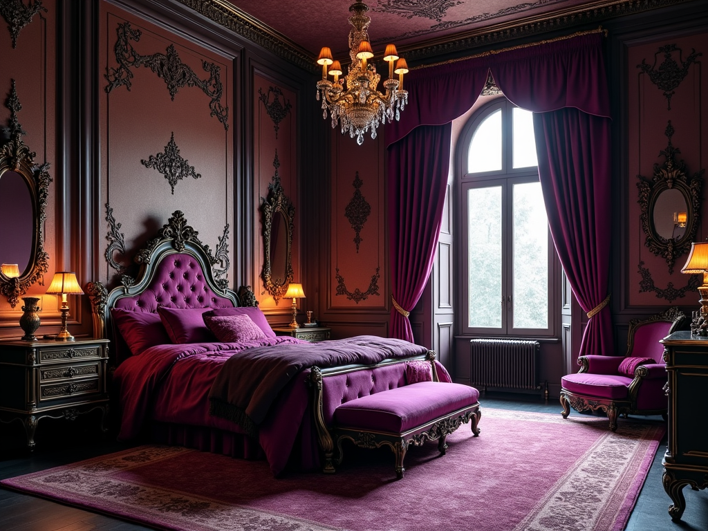 Gothic Elegance: 10 Victorian Bedroom Inspirations