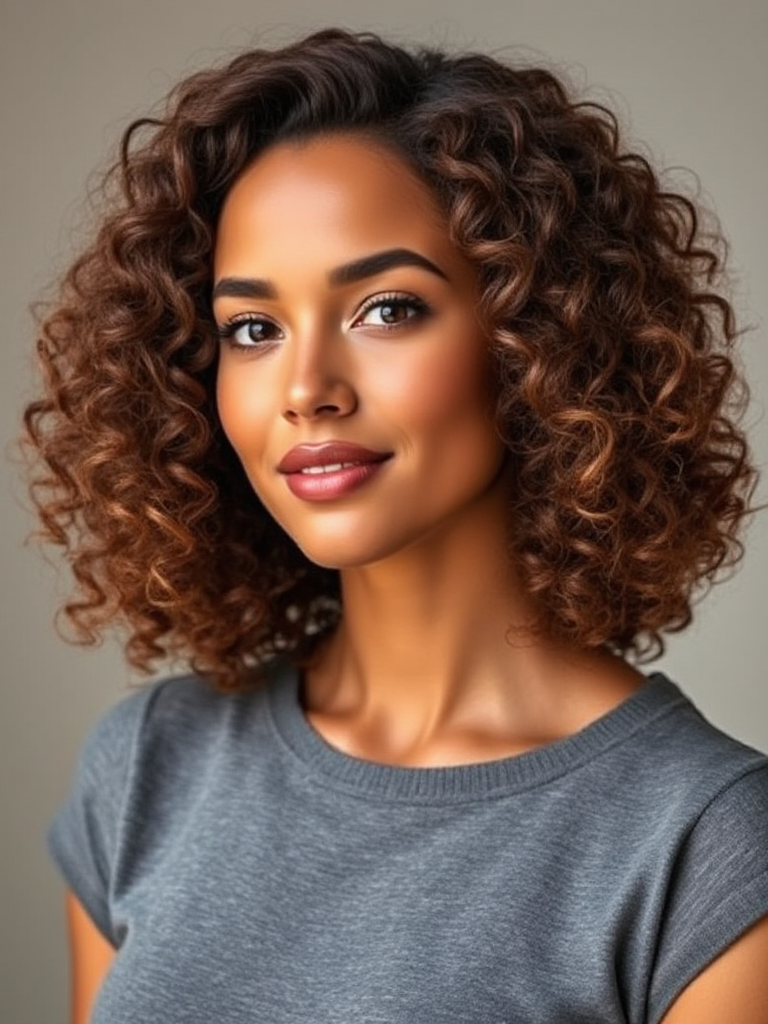 Shoulder-Length Hairstyles for Thick Hair