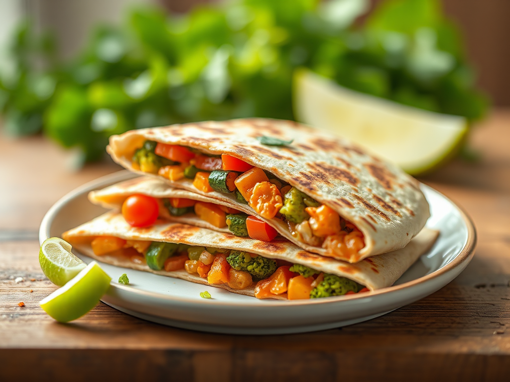 Image for Veggie Quesadillas