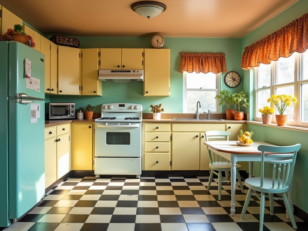 Charming Retro 1950s Kitchen Inspiration