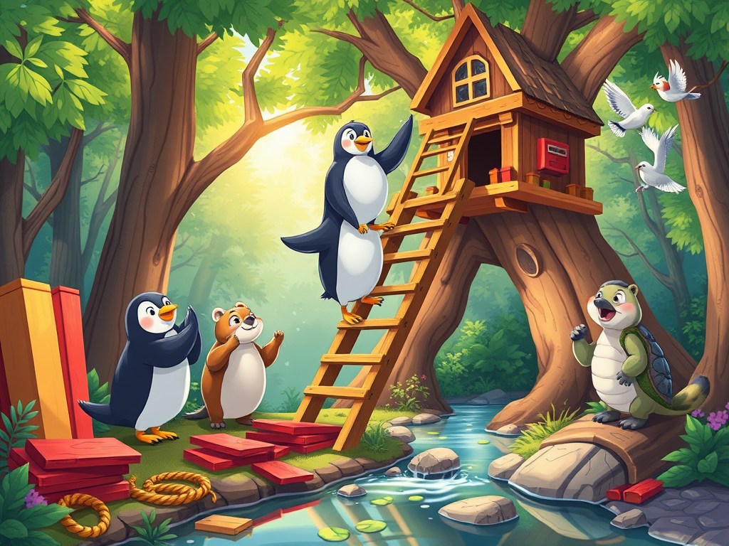 Percy the Penguin's Marvelous Treehouse