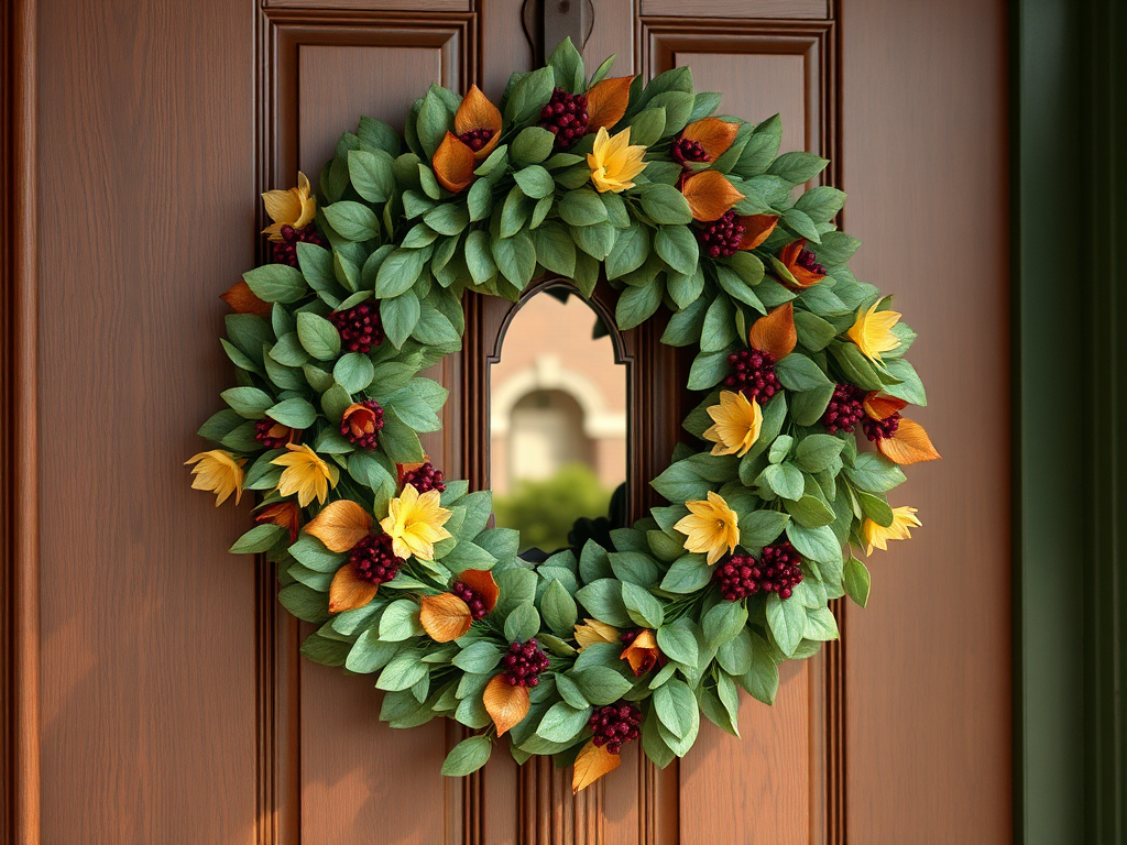 Image for Elegant Eucalyptus Wreath: