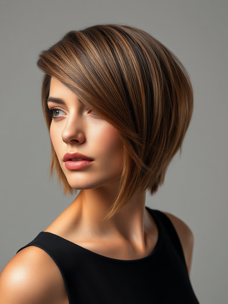 Shoulder-Length Straight Hairstyles