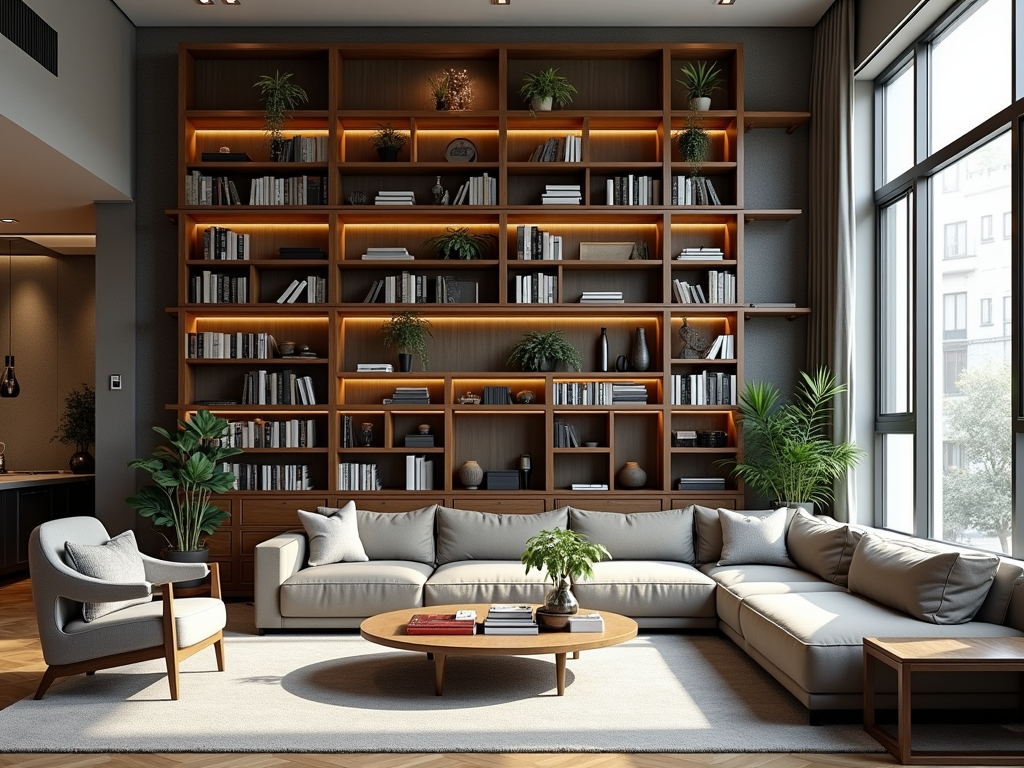 Vertical Visions: Stunning Displays with Tall Bookcases