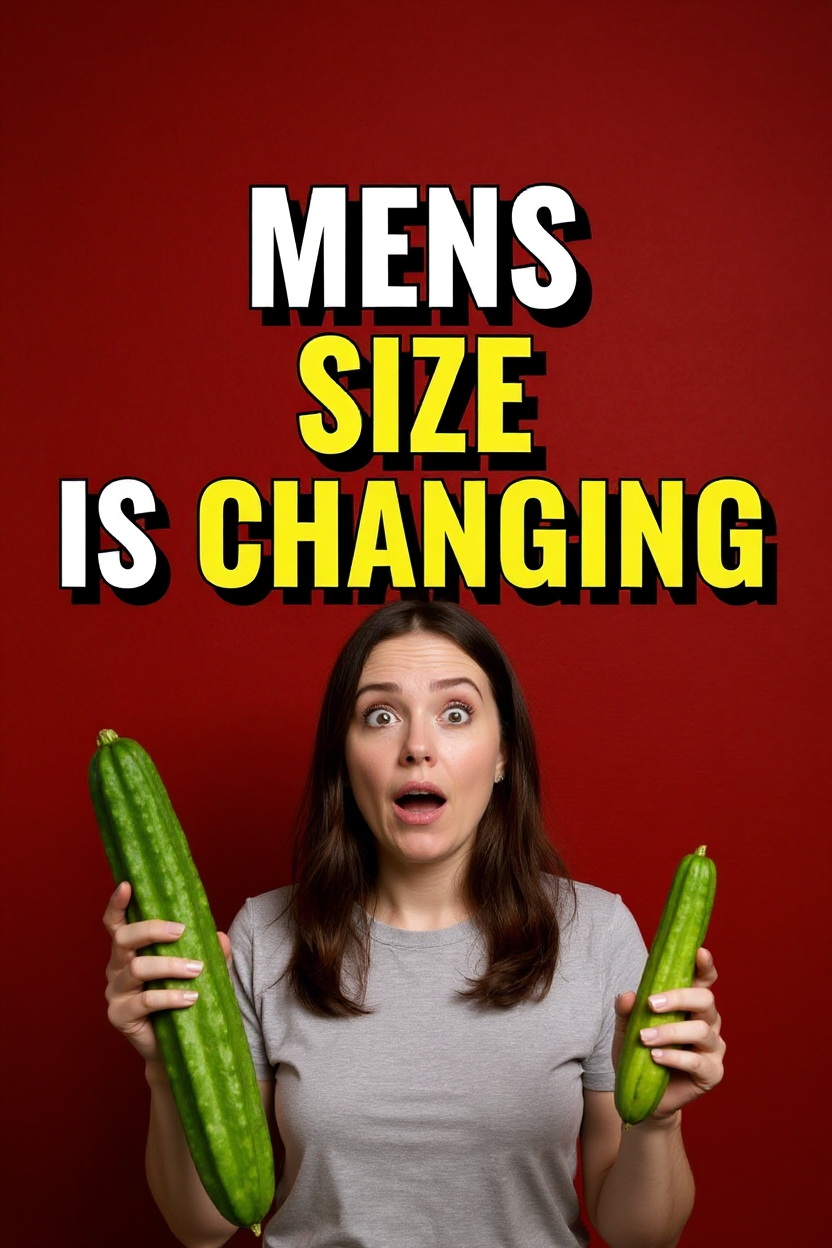 Mens size is changing