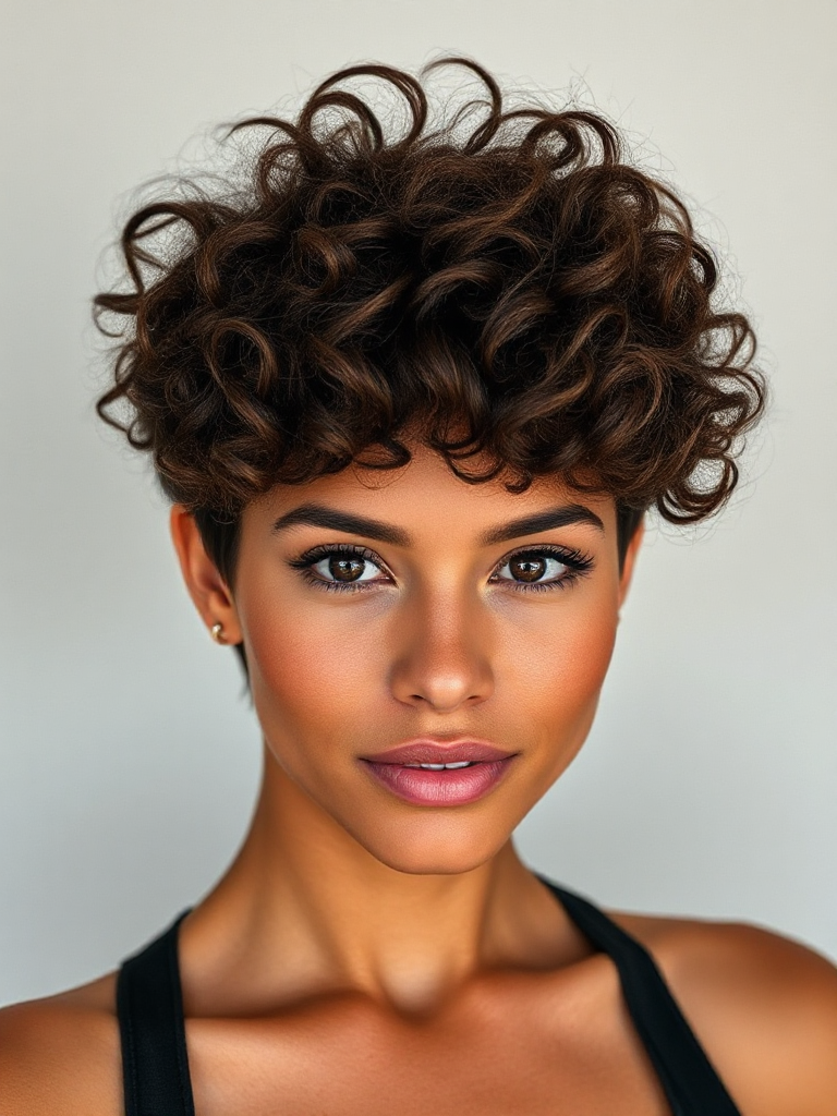 Short Curly Hairstyles for Women