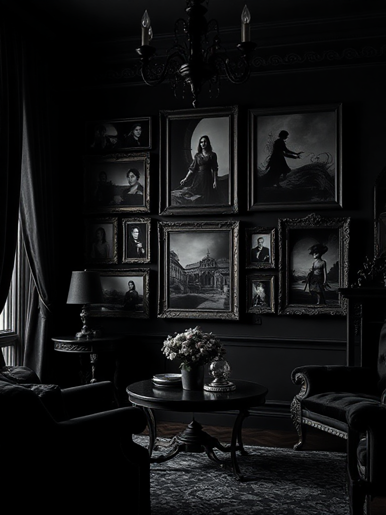 Gothic decor ideas for a moody stylish home