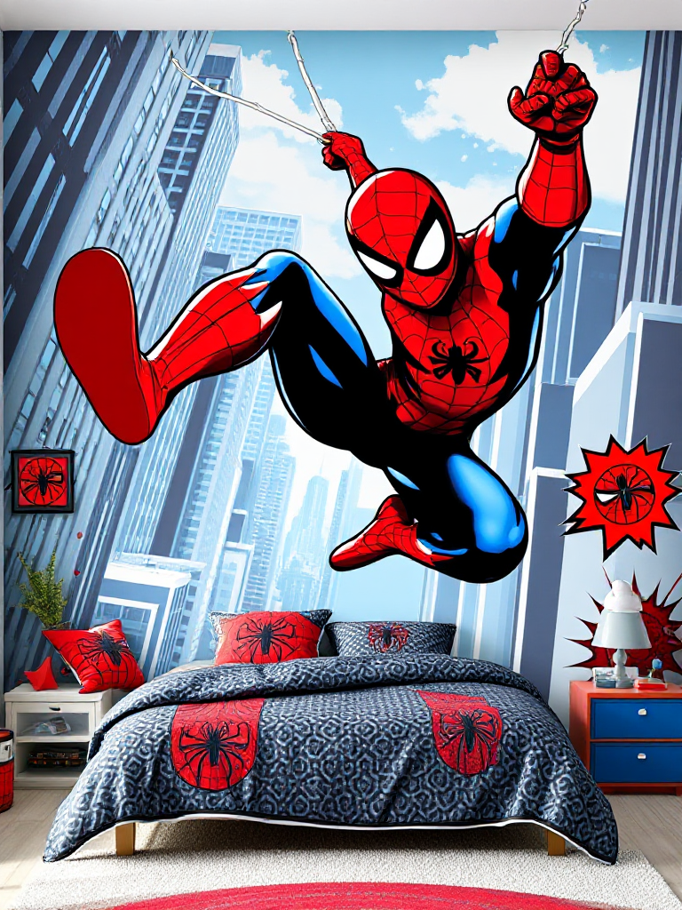 Spider Man Bedroom Ideas