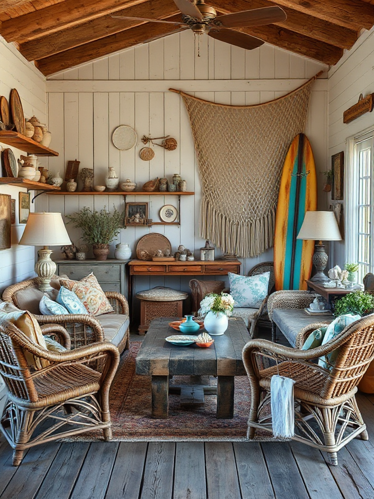 Boho Beach House Decor Ideas