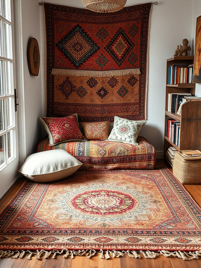 Boho Reading Nook