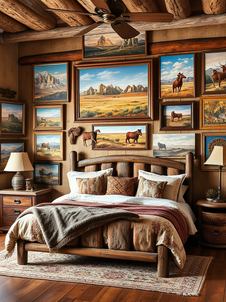 Western Ranch Bedroom Ideas