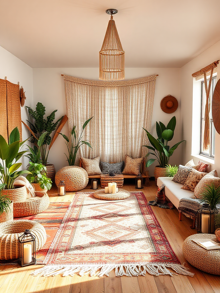 Boho Yoga Room Ideas