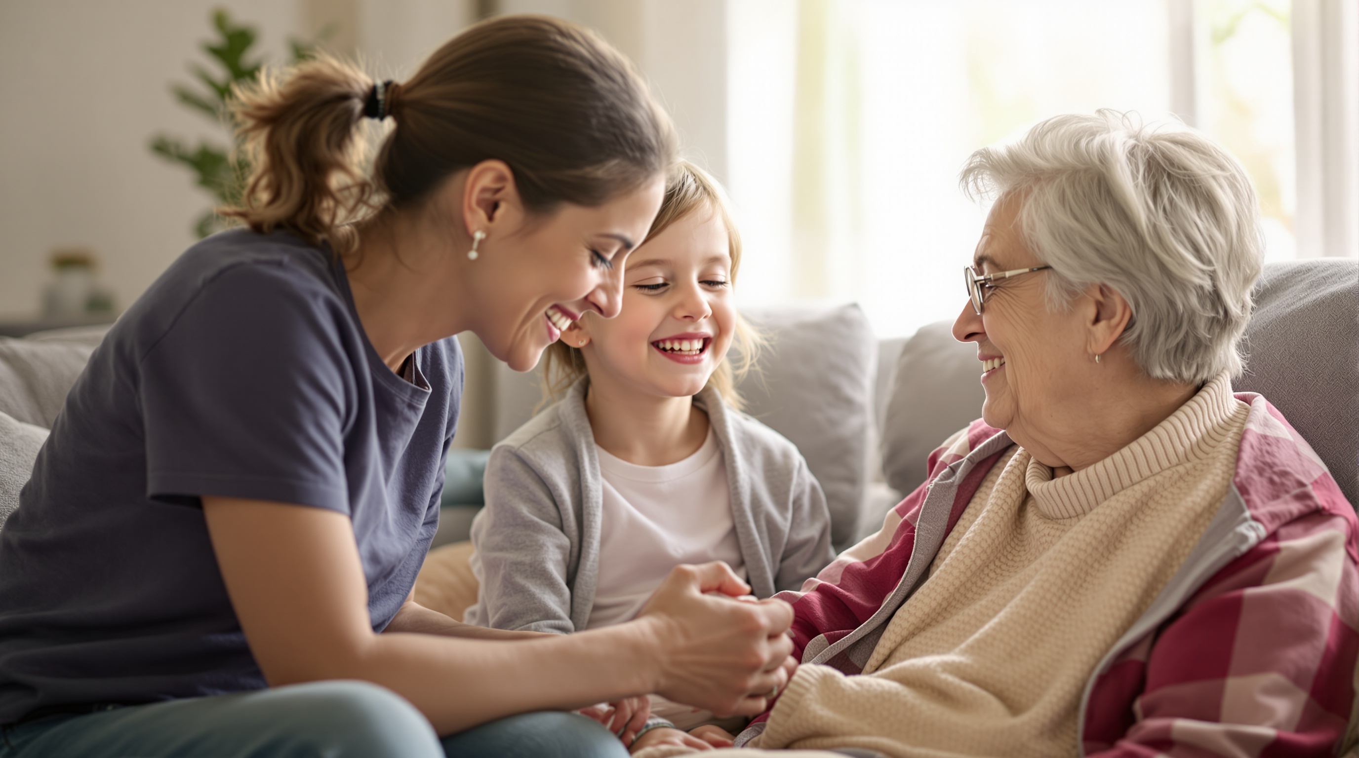 A person providing care and support to their family members.
