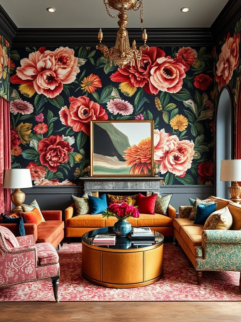 Maximalist Living Room Ideas