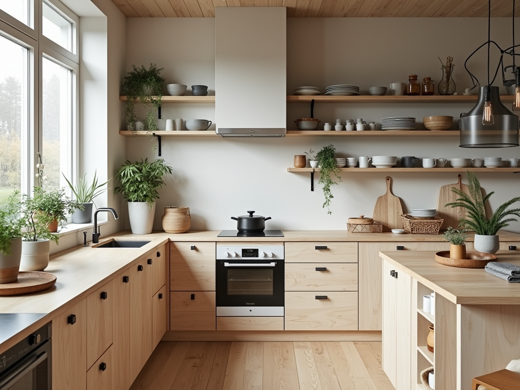 Embrace the Charm of Scandinavian-Style Kitchens