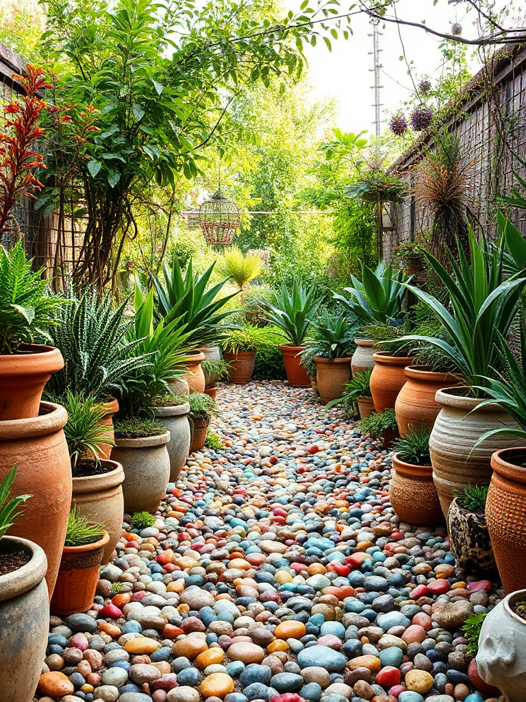 Boho Garden Pathway Ideas