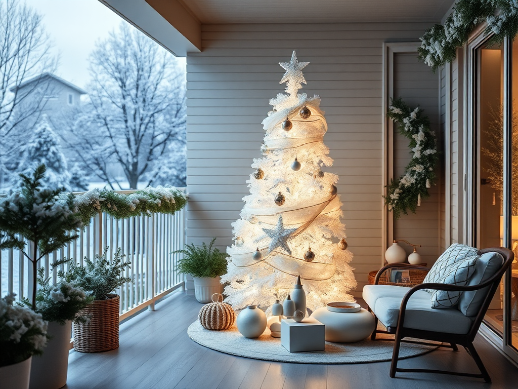 Image for White Christmas Tree