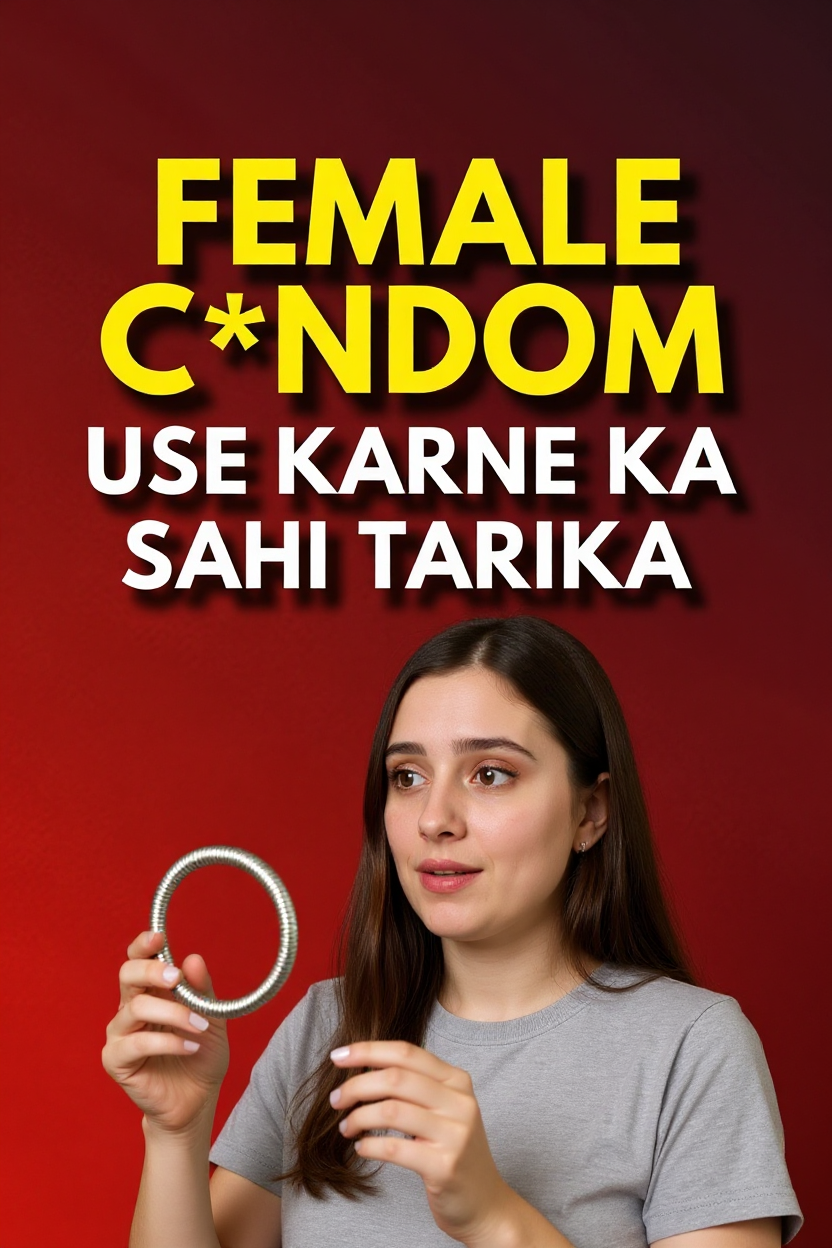 Female condom use karne ka sahi tarika