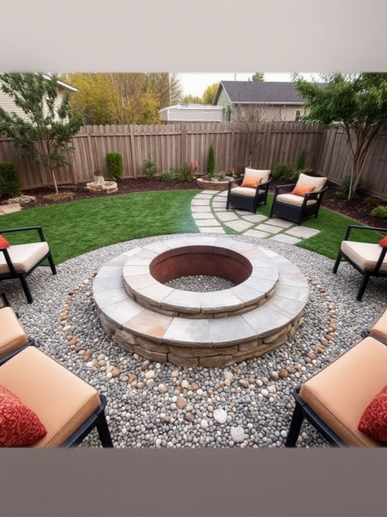 Simple Backyard Fire Pit Ideas