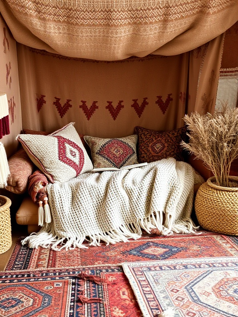 Boho Reading Nook